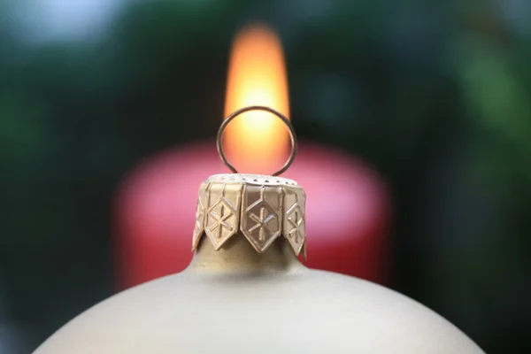 Christmas ornament in close up — Stock Photo, Image