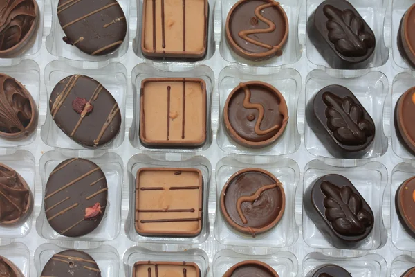 Cioccolatini di lusso Belgio — Foto Stock