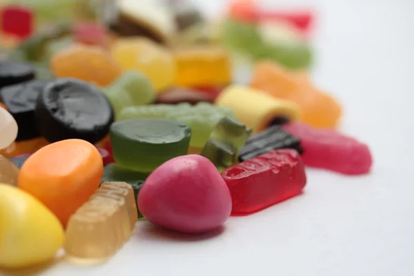 Pile of assorted candies — Stock Photo, Image