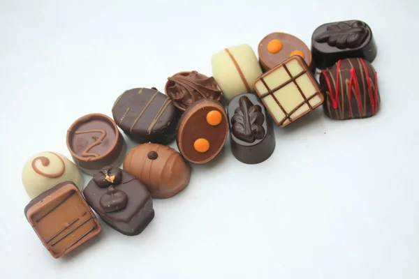 Pralinas de chocolate Imagens De Bancos De Imagens Sem Royalties
