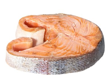 Roasted salmon clipart