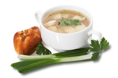 Russian fish soup clipart