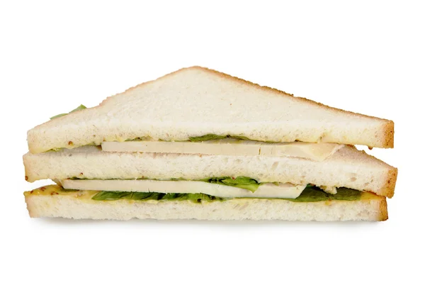 Pulyka mell club szendvics — Stock Fotó