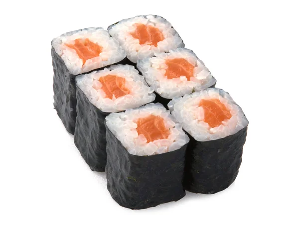 Japanse roll met rode vis — Stockfoto