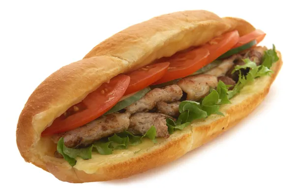 Hús sadwich — Stock Fotó