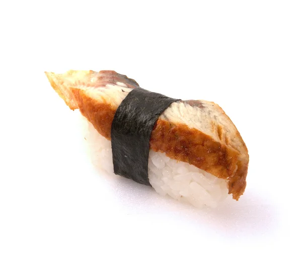 Sushi japonês com peixe enguia — Fotografia de Stock