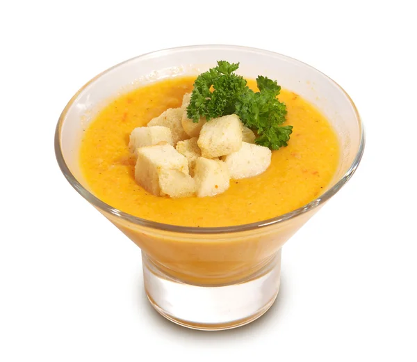 Gaspacho суп пюре — стокове фото