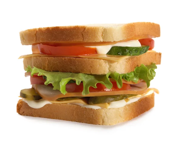 Kalkon smörgås — Stockfoto