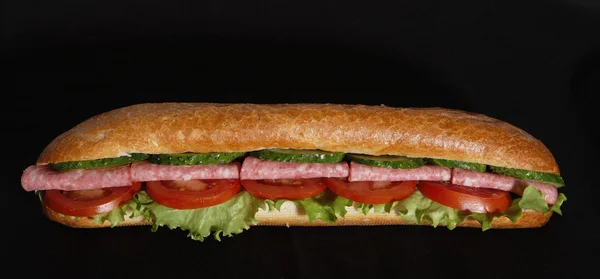 Sonkás sub szendvics — Stock Fotó