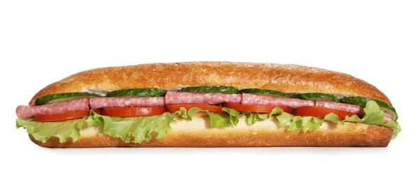 Sándwich de salami —  Fotos de Stock