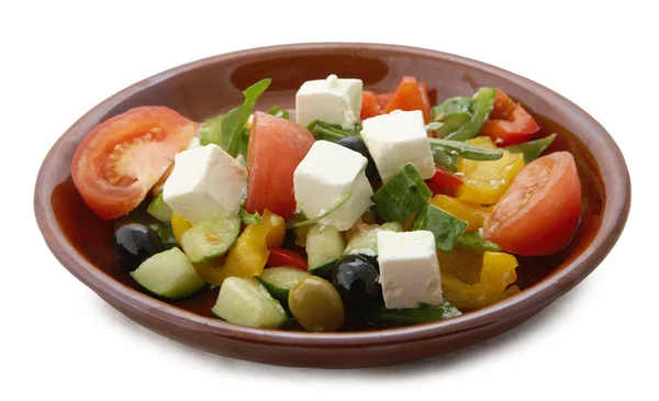 Salada grega com fetaki — Fotografia de Stock