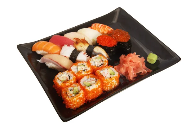 Japansk mix sushi — Stockfoto