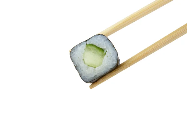 Rolo japonês com abacate — Fotografia de Stock