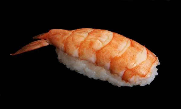 Japanese sushi with shrimp — Stock Photo, Image