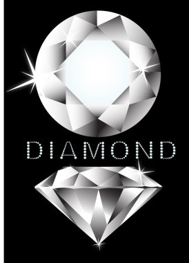 Vector diamonds clipart