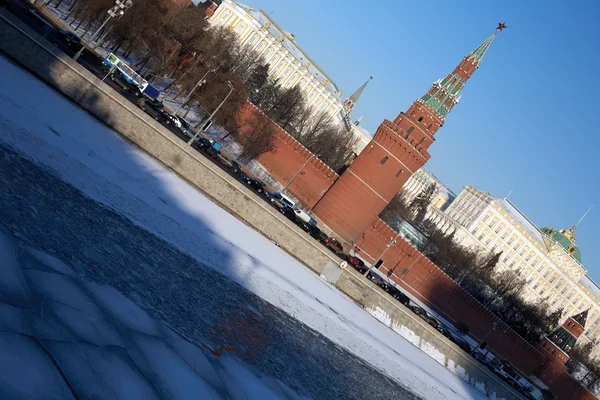 Kremlin de Moscou no inverno — Fotografia de Stock