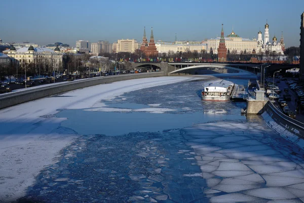 El Kremlin de Moscú en invierno —  Fotos de Stock