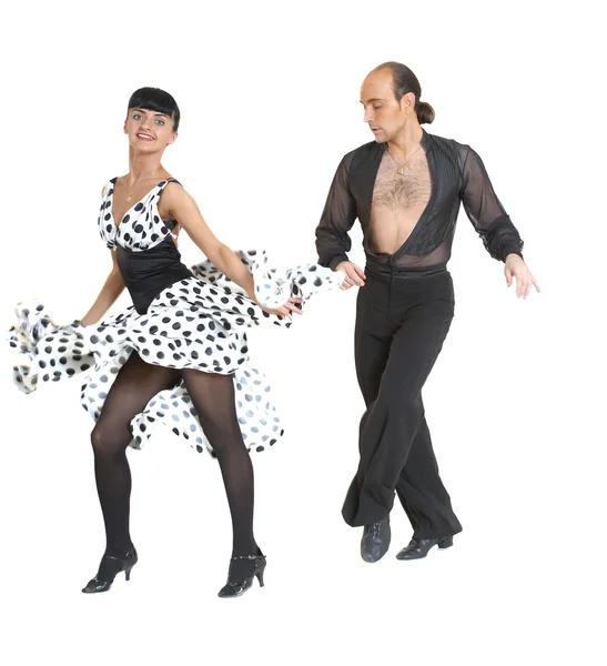 Paar dansers latina stijl — Stockfoto