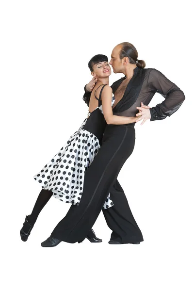Balzaal latina dansers — Stockfoto
