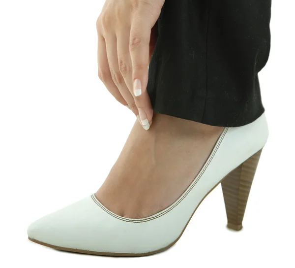 stock image Shoe with hand