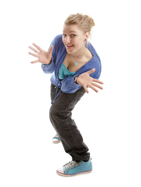 R'n'b dancer surprised — Stock Photo, Image