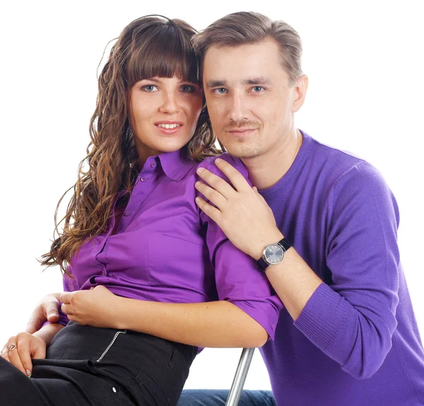 Young couple man and woman — Stock Photo, Image