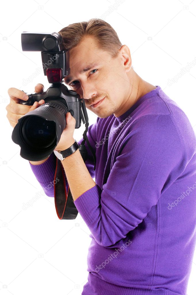 Photographer man