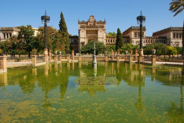 Monuments of Seville clipart