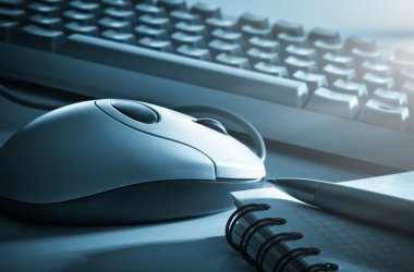 Mavi tonda office araçları
