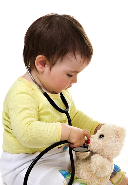 Lekarz dziecięcy — Zdjęcie stockowe