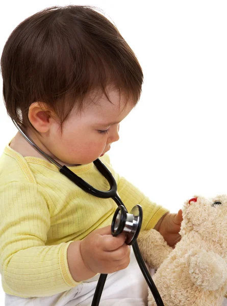 Lekarz dziecięcy — Zdjęcie stockowe