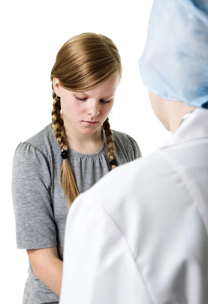 Conversation with doctor — Stock Photo, Image