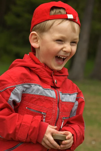 Cheerful kid — Stok fotoğraf