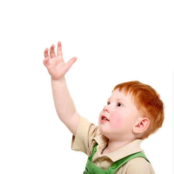 Dítě drží ruku — Stock fotografie
