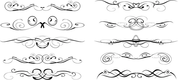Set of patterns for design — Stock Vector
