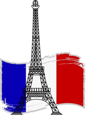 The vector eiffel tower clipart