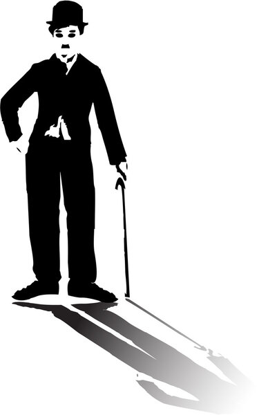 Векторный силуэт
