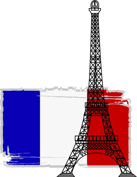 Vektorn Eiffeltornet — Stock vektor