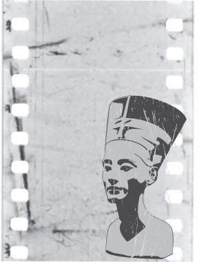 vektör kafa-Nefertiti