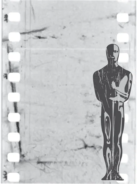 古い映画の背景のベクトル像 — ストックベクタ