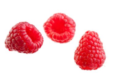 Group of raspberries clipart