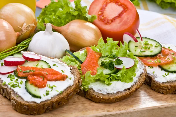 stock image Healthy eating - whole grain bread