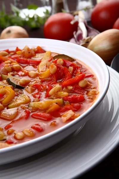 Vegetable soup — Stock Photo, Image