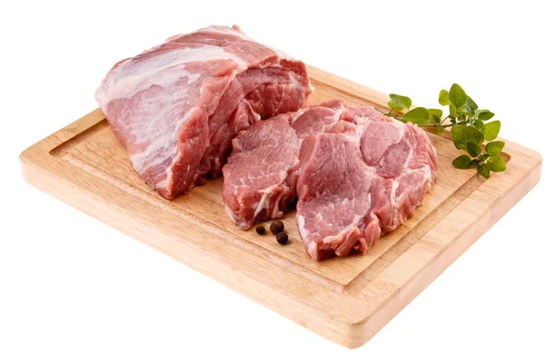 Fresh raw pork Royalty Free Stock Images