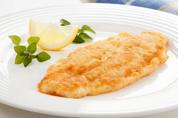 Fried fish fillet — Fotografie, imagine de stoc