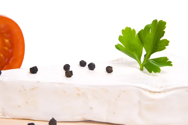 Stock image Moldy Cheese on cutting board