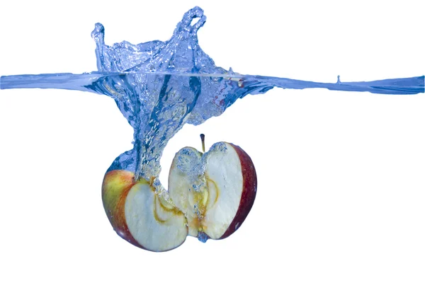 Salpicadura de manzana —  Fotos de Stock