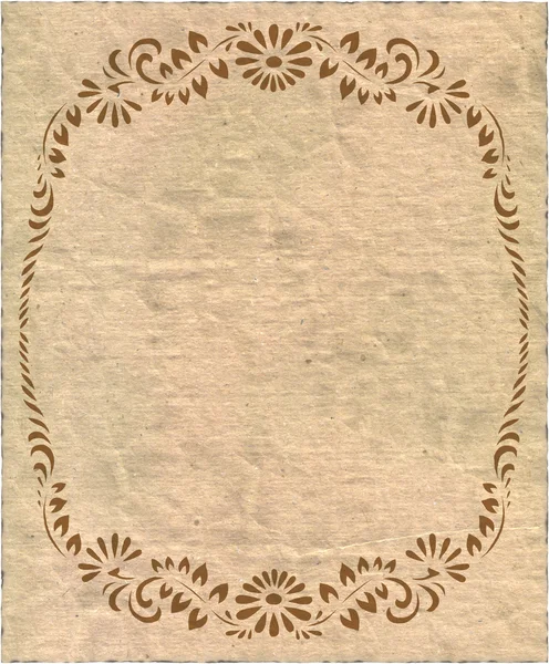 Vintage izole kağıt dokusu — Stok fotoğraf