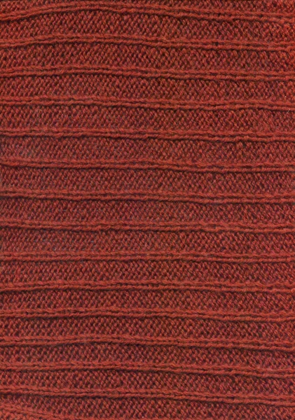 Textiltextur aus brauner Wolle — Stockfoto