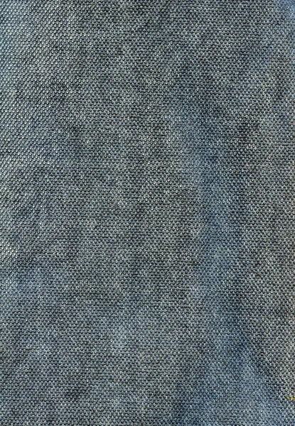 Текстильна текстура сірого джинсу — стокове фото
